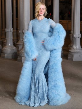 Gucci 'yi giyen Elle Fanning, 1 Kasım 2025' te Los Angeles İlçe Sanat Müzesi 'nde düzenlenen 14. Geleneksel LACMA Sanat + Film Galası 2025' e geliyor..