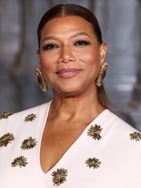 Queen Latifah, 1 Kasım 2025 tarihinde Los Angeles County Museum Row, Miracle Mile, Los Angeles, Kaliforniya, ABD 'de gerçekleştirilen Gucci tarafından sunulan 14. Geleneksel LACMA (Los Angeles İlçe Sanat Müzesi) Sanat + Film Galası 2025' e geldi.