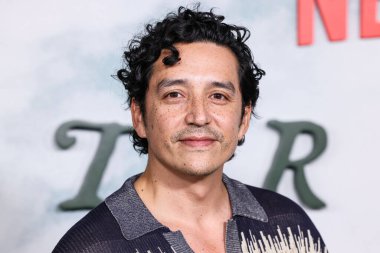 Amerikalı aktör ve yapımcı Gabriel Luna, Netflix 'in 3 Kasım 2025' te Hollywood Mısırlı Tiyatrosu 'nda düzenlenen' Train Dreams 'in Los Angeles prömiyerine geldi.. 