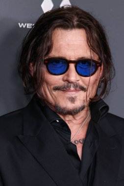 Amerikalı aktör, yapımcı ve müzisyen Johnny Depp, Los Angeles Vertical Entertainment 'in 