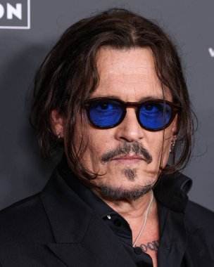 Amerikalı aktör, yapımcı ve müzisyen Johnny Depp, Los Angeles Vertical Entertainment 'in 