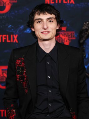 Kanadalı aktör, müzisyen, yönetmen ve kayıt sanatçısı Finn Wolfhard, Netflix 'in' Stranger Things '5. sezonunun dünya prömiyerine 6 Kasım 2025' te Hollywood, Los Angeles, Kaliforniya, ABD 'de bulunan TCL Çin Tiyatrosu IMAX' te geldi.