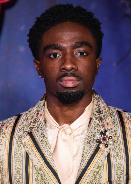 Amerikalı aktör, şarkıcı ve dansçı Caleb McLaughlin Netflix FYSEE: The Fall Edit - 'Stranger Things' Sezon 5 FYC (Düşünceleriniz İçin) etkinliği 8 Kasım 2025 'de Hollywood, Los Angeles' ta Netflix Tudum Theater 'da gerçekleştirildi. 