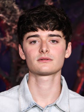 Kanadalı-Amerikalı aktör ve girişimci Noah Schnapp Netflix FYSEE: The Fall Edit - 'Yabancı Şeyler' Sezon 5 FYC (Düşünceleriniz İçin) 8 Kasım 2025 'de Hollywood, Los Angeles' ta Netflix Tudum Tiyatrosu 'nda düzenlenen etkinliğe katıldı.