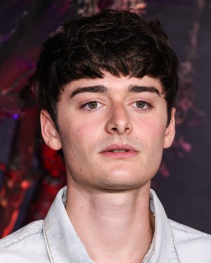 Kanadalı-Amerikalı aktör ve girişimci Noah Schnapp Netflix FYSEE: The Fall Edit - 'Yabancı Şeyler' Sezon 5 FYC (Düşünceleriniz İçin) 8 Kasım 2025 'de Hollywood, Los Angeles' ta Netflix Tudum Tiyatrosu 'nda düzenlenen etkinliğe katıldı.