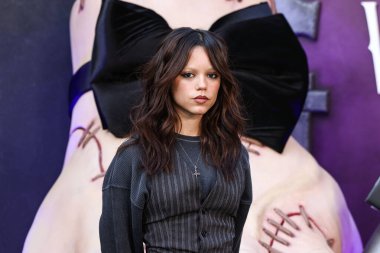 Amerikalı aktris Jenna Ortega Netflix FYSEE: The Fall Edit - 'Wednesday' Sezon 2 FYC (Değerlendirmeniz İçin) 9 Kasım 2025 tarihinde Netflix Tudum Tiyatrosu 'nda Hollywood, Los Angeles, Kaliforniya, ABD' de düzenlenen etkinliğe geldi.. 