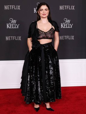 İrlandalı aktris Eve Hewson, Netflix 'in' Jay Kelly 'nin Los Angeles galasına 11 Kasım 2025' te Hollywood 'da Hollywood, Los Angeles, Kaliforniya' da düzenlenen.      