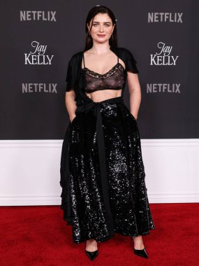 İrlandalı aktris Eve Hewson, Netflix 'in' Jay Kelly 'nin Los Angeles galasına 11 Kasım 2025' te Hollywood 'da Hollywood, Los Angeles, Kaliforniya' da düzenlenen.      