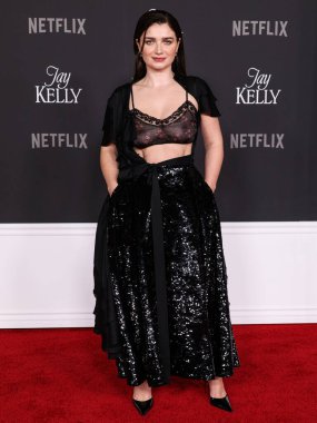İrlandalı aktris Eve Hewson, Netflix 'in' Jay Kelly 'nin Los Angeles galasına 11 Kasım 2025' te Hollywood 'da Hollywood, Los Angeles, Kaliforniya' da düzenlenen.      