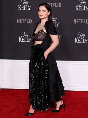 İrlandalı aktris Eve Hewson, Netflix 'in' Jay Kelly 'nin Los Angeles galasına 11 Kasım 2025' te Hollywood 'da Hollywood, Los Angeles, Kaliforniya' da düzenlenen.      