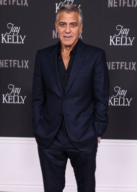 Amerikalı aktör, film yapımcısı, aktivist ve insancıl George Clooney, Netflix 'in 11 Kasım 2025' te Hollywood Mısırlı Tiyatrosu 'nda düzenlenen' Jay Kelly 'nin Los Angeles Premiere' ine geldi..  