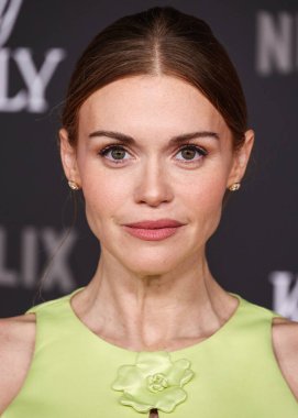 Amerikalı aktris Holland Roden, Netflix 'in' Jay Kelly 'adlı filminin Los Angeles galasına 11 Kasım 2025' te Hollywood 'da Hollywood, Los Angeles, Kaliforniya' da gerçekleştirildi..     