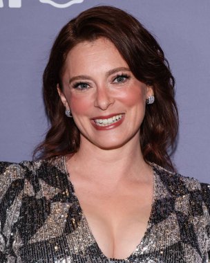 Amerikalı aktris, komedyen, şarkıcı, yazar ve yapımcı Rachel Bloom, 13 Kasım 2025 'te Hollywood, Los Angeles, Kaliforniya, ABD' de düzenlenen 2025 Clio Entertainment Awards 'a geldi.. 