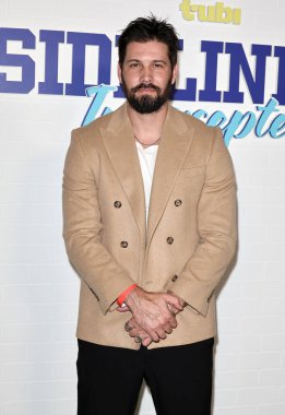 Amerikalı aktör ve şarkıcı Casey Deidrick, 13 Kasım 2025 'te Batı Hollywood, Los Angeles, Kaliforniya, ABD' deki Pasifik Tasarım Merkezi 'nde düzenlenen Tubi TV' nin Sidelined 2 'nin Los Angeles Premiere' sine geldi.. 