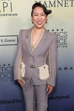 Hikari (Mitsuyo Miyazaki), The Critics Choice Association 'ın 14 Kasım 2025' te Beverly Hills, Los Angeles, Kaliforniya, ABD 'de bulunan Four Seasons Hotel Los Angeles' ta düzenlenen 4.