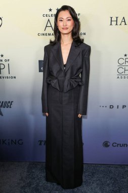 Mari Yamamoto, Eleştirmenler Seçme Derneği 'nin 14 Kasım 2025' te Beverly Hills, Los Angeles, Kaliforniya, ABD 'deki Four Seasons Hotel Los Angeles' ta düzenlenen 4.