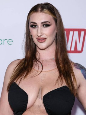 Avalon Mira, 20 Kasım 2025 'te AVALON Hollywood ve Bardot' ta düzenlenen 2026 AVN Ödülleri Adaylık Partisi 'ne geldi..