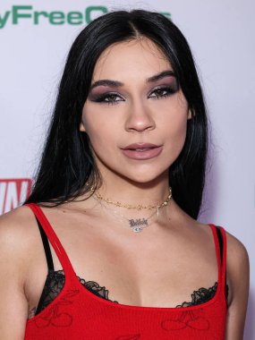 Delilah Hançer, 20 Kasım 2025 'te AVALON Hollywood ve Bardot' ta düzenlenen 2026 AVN Ödülleri Adaylık Partisi 'ne geldi..