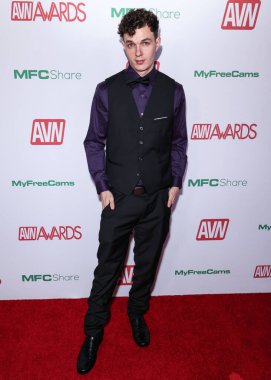 Josh Rivers, 20 Kasım 2025 'te AVALON Hollywood ve Bardot' ta düzenlenen 2026 AVN Ödülleri Adaylık Partisi 'ne geldi..