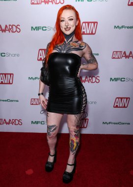 Lorelai Leigh, 20 Kasım 2025 'te Hollywood ve Bardot AVALON Hollywood ve Bardot' ta düzenlenen 2026 AVN Ödülleri Adaylıkları Partisi 'ne geldi..