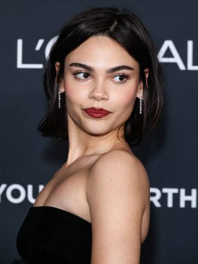 Amerikalı aktris Ariana Greenblatt, 20. Geleneksel L 'Oreal Paris Kadınları 2025 Akademi Sinema Müzesi' ni 2 Aralık 2025 'te Müze Sırası, Miracle Mile, Los Angeles, Kaliforniya, ABD' de düzenledi..   