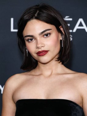 Amerikalı aktris Ariana Greenblatt, 20. Geleneksel L 'Oreal Paris Kadınları 2025 Akademi Sinema Müzesi' ni 2 Aralık 2025 'te Müze Sırası, Miracle Mile, Los Angeles, Kaliforniya, ABD' de düzenledi..   