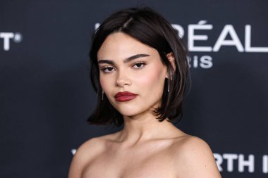 Amerikalı aktris Ariana Greenblatt, 20. Geleneksel L 'Oreal Paris Kadınları 2025 Akademi Sinema Müzesi' ni 2 Aralık 2025 'te Müze Sırası, Miracle Mile, Los Angeles, Kaliforniya, ABD' de düzenledi..   