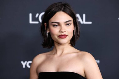 Amerikalı aktris Ariana Greenblatt, 20. Geleneksel L 'Oreal Paris Kadınları 2025 Akademi Sinema Müzesi' ni 2 Aralık 2025 'te Müze Sırası, Miracle Mile, Los Angeles, Kaliforniya, ABD' de düzenledi..   