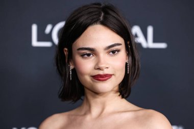 Amerikalı aktris Ariana Greenblatt, 20. Geleneksel L 'Oreal Paris Kadınları 2025 Akademi Sinema Müzesi' ni 2 Aralık 2025 'te Müze Sırası, Miracle Mile, Los Angeles, Kaliforniya, ABD' de düzenledi..   