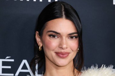 Amerikan model, sosyete ve medya kişiliği Kendall Jenner, 20. Geleneksel L 'Oreal Paris' in Değerli Kadınları 2025 Akademi Film Müzesi 'ne 2 Aralık 2025' te Los Angeles 'taki Mow, Miracle Mile Müzesi' nde geldi.     