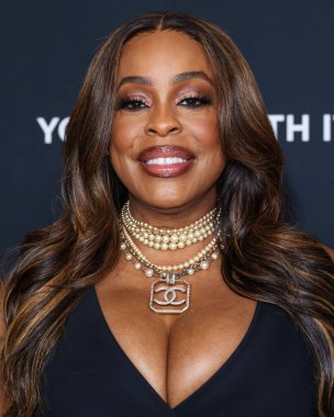 Amerikalı aktris, yapımcı ve yönetmen Niecy Nash-Betts, 20. Yıllık L 'Oreal Paris Kadınlar Film Müzesi 2025' te 2 Aralık 2025 'te Mow, Miracle Mile, Los Angeles, Kaliforniya' da gerçekleştirildi.  