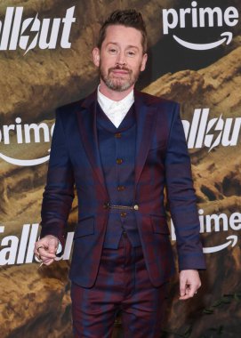 Amerikalı aktör ve müzisyen Macaulay Culkin, Amazon Prime Video 'nun' Radyoaktif Serpinti 'ikinci sezonunun Los Angeles Premiere' ine 8 Aralık 2025 'te Müze Row, Miracle Mile, Los Angeles, Kaliforniya' da gerçekleştirildi.  