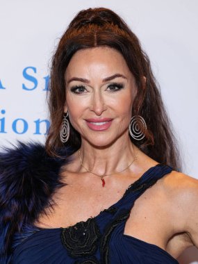 İsviçreli aktris Sofia Milos, Beverly Hilton Oteli 'nde 11 Aralık 2025' te düzenlenen Giving A Smile Foundation İlk Gala 2025 'e geldi..