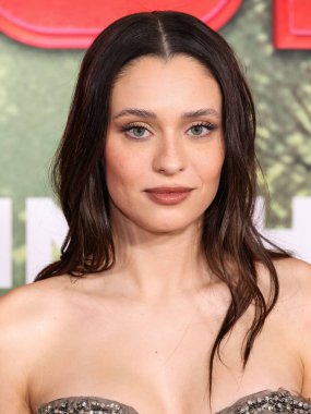 Portekizli aktris Daniela Melchior, 13 Aralık 2025 tarihinde Los Angeles, Kaliforniya, ABD 'de bulunan Kasa tarafından Broadway' deki StILE Downtown Los Angeles 'taki United Theater' da düzenlenen Columbia Pictures 'Anaconda' nın dünya prömiyerine geldi.. 