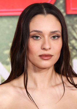 Portekizli aktris Daniela Melchior, 13 Aralık 2025 tarihinde Los Angeles, Kaliforniya, ABD 'de bulunan Kasa tarafından Broadway' deki StILE Downtown Los Angeles 'taki United Theater' da düzenlenen Columbia Pictures 'Anaconda' nın dünya prömiyerine geldi.. 