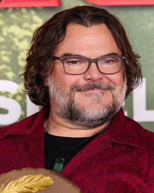 Amerikalı aktör, komedyen ve müzisyen Jack Black, 13 Aralık 2025 'te Los Angeles, Los Angeles' ta Kasa tarafından Broadway 'deki StILE Downtown Los Angeles' taki United Theater 'da düzenlenen Columbia Pictures' Anaconda 'nın dünya prömiyerine geldi.    