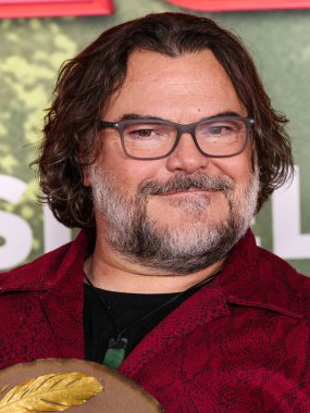 Amerikalı aktör, komedyen ve müzisyen Jack Black, 13 Aralık 2025 'te Los Angeles, Los Angeles' ta Kasa tarafından Broadway 'deki StILE Downtown Los Angeles' taki United Theater 'da düzenlenen Columbia Pictures' Anaconda 'nın dünya prömiyerine geldi.    