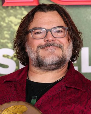Amerikalı aktör, komedyen ve müzisyen Jack Black, 13 Aralık 2025 'te Los Angeles, Los Angeles' ta Kasa tarafından Broadway 'deki StILE Downtown Los Angeles' taki United Theater 'da düzenlenen Columbia Pictures' Anaconda 'nın dünya prömiyerine geldi.    
