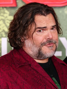 Amerikalı aktör, komedyen ve müzisyen Jack Black, 13 Aralık 2025 'te Los Angeles, Los Angeles' ta Kasa tarafından Broadway 'deki StILE Downtown Los Angeles' taki United Theater 'da düzenlenen Columbia Pictures' Anaconda 'nın dünya prömiyerine geldi.    