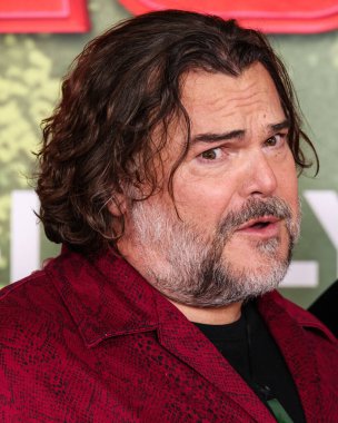 Amerikalı aktör, komedyen ve müzisyen Jack Black, 13 Aralık 2025 'te Los Angeles, Los Angeles' ta Kasa tarafından Broadway 'deki StILE Downtown Los Angeles' taki United Theater 'da düzenlenen Columbia Pictures' Anaconda 'nın dünya prömiyerine geldi.    