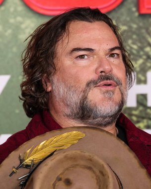Amerikalı aktör, komedyen ve müzisyen Jack Black, 13 Aralık 2025 'te Los Angeles, Los Angeles' ta Kasa tarafından Broadway 'deki StILE Downtown Los Angeles' taki United Theater 'da düzenlenen Columbia Pictures' Anaconda 'nın dünya prömiyerine geldi.    