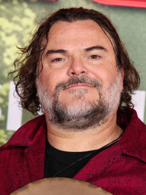 Amerikalı aktör, komedyen ve müzisyen Jack Black, 13 Aralık 2025 'te Los Angeles, Los Angeles' ta Kasa tarafından Broadway 'deki StILE Downtown Los Angeles' taki United Theater 'da düzenlenen Columbia Pictures' Anaconda 'nın dünya prömiyerine geldi.    