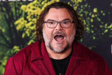 Amerikalı aktör, komedyen ve müzisyen Jack Black, 13 Aralık 2025 'te Los Angeles, Los Angeles' ta Kasa tarafından Broadway 'deki StILE Downtown Los Angeles' taki United Theater 'da düzenlenen Columbia Pictures' Anaconda 'nın dünya prömiyerine geldi.    
