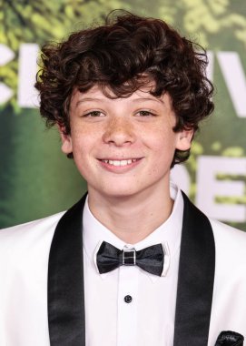 Avustralyalı aktör Sebastian Sero, 13 Aralık 2025 tarihinde Los Angeles, Kaliforniya, ABD 'de bulunan Kasa tarafından Broadway' deki StILE Downtown Los Angeles 'taki The United Theater' da düzenlenen Columbia Pictures 'Anaconda' nın dünya prömiyerine geldi..   