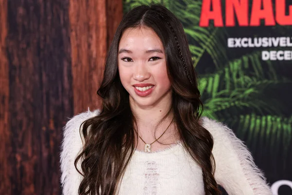 Reagan To, 13 Aralık 2025 'te ABD' nin Kaliforniya eyaletinin Los Angeles şehrinde bulunan Kasa tarafından Broadway 'deki United Theater' da düzenlenen Columbia Pictures 'Anaconda' nın dünya prömiyerine geldi..