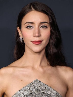 Amerikalı aktris Caylee Cowan, 14 Aralık 2025 'te Hollywood, Los Angeles' taki Sinema Sanatları ve Bilimleri Akademisi 'nde düzenlenen Searchlight Pictures' ın Los Angeles prömiyerine geldi.  