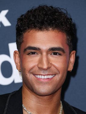 Amerikalı profesyonel Latin ve balo dansçısı Ezra Sosa, 18 Aralık 2025 'te Hollywood Palladium' da düzenlenen TikTok Ödülleri 'ne geldi..