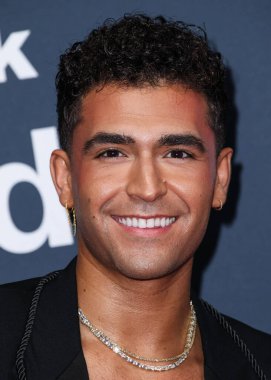 Amerikalı profesyonel Latin ve balo dansçısı Ezra Sosa, 18 Aralık 2025 'te Hollywood Palladium' da düzenlenen TikTok Ödülleri 'ne geldi..