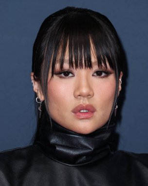 Amerikalı şarkıcı ve rapçi Rei Ami (Sarah Yeeun Lee) 18 Aralık 2025 tarihinde Hollywood, Los Angeles, Kaliforniya, ABD 'de düzenlenen TikTok Ödülleri' ne geldi..