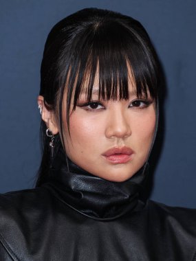 Amerikalı şarkıcı ve rapçi Rei Ami (Sarah Yeeun Lee) 18 Aralık 2025 tarihinde Hollywood, Los Angeles, Kaliforniya, ABD 'de düzenlenen TikTok Ödülleri' ne geldi..